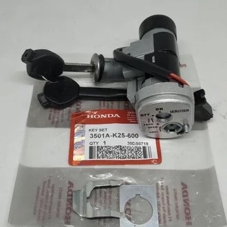 KUNCI KONTAK SET ASSY PLUS KUNCI JOK MOTOR BEAT FI BEAT FI CBS BEAT POP BEAT STREET K25