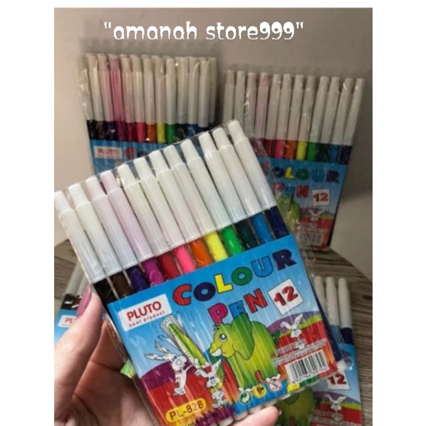 

Spidol warna/ spidol anak, 1 Pack isi 12 Warna