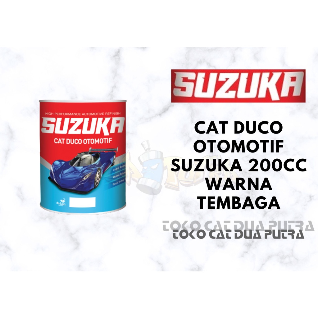 Jual Suzuka Cat Duco Otomotif 200CC Warna Tembaga | Shopee Indonesia