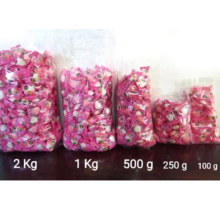 

Terkini MURAH Yupi Kiloan Strawberry Kiss 1 Kg MKE