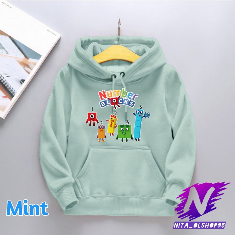 hoodie nomber blocks hoodie anak nomber blocks hoodie number block