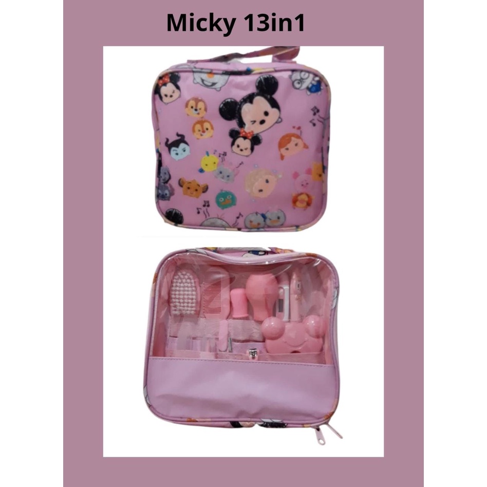 Baby care kit set 10in1 dan kado bayi Set 13in1 Sisir Bayi Set Gunting Kuku Bayi nasal aspirator finger brush medicine dropper