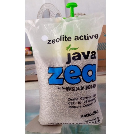 JAVA ZEA ZEOLITE ACTIVE 2 KG / JAVA ZEA 2KG ORIGINAL 100%