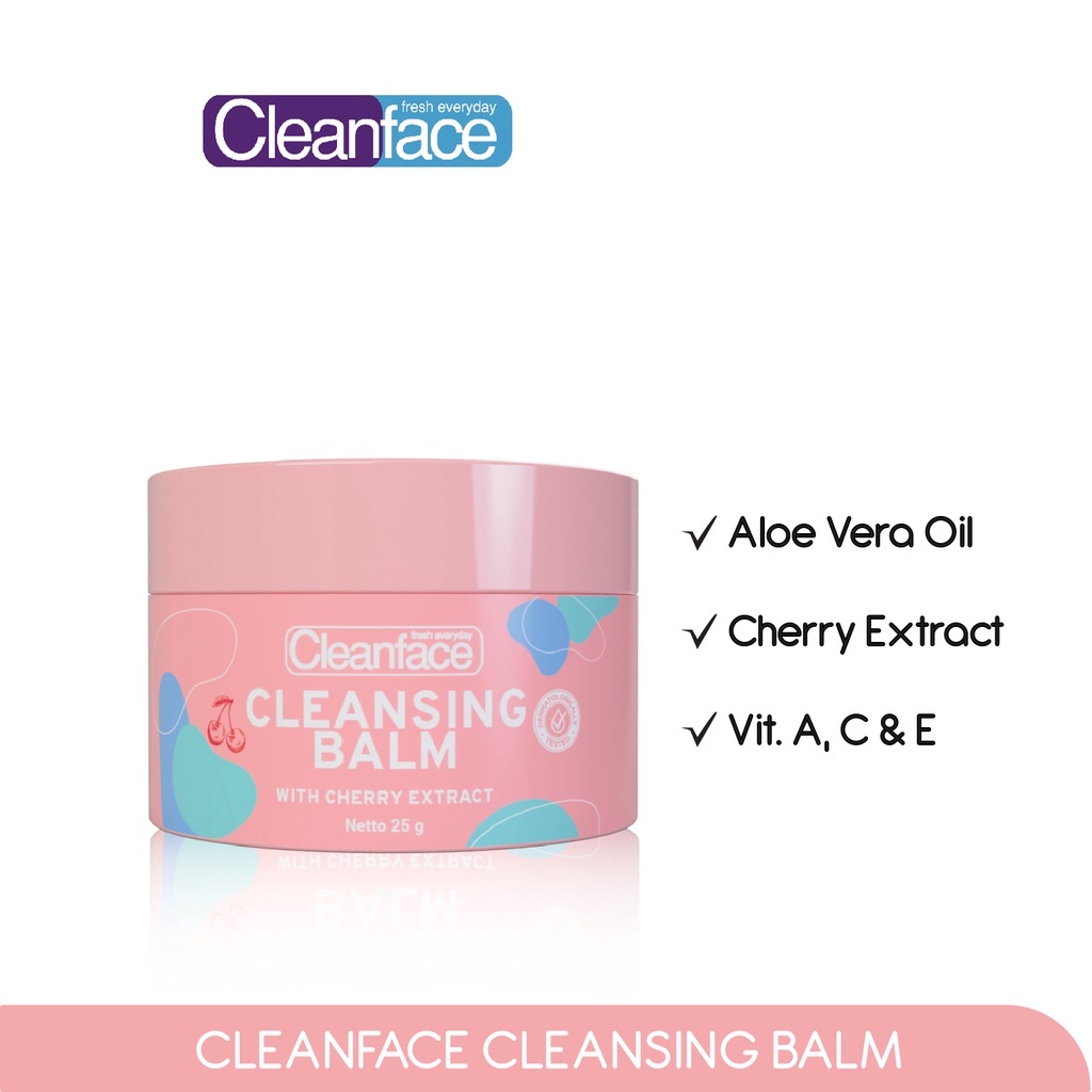 ★ BB ★ Cleanface Cleansing Balm 25gr - Pembersih Make Up (Balm)