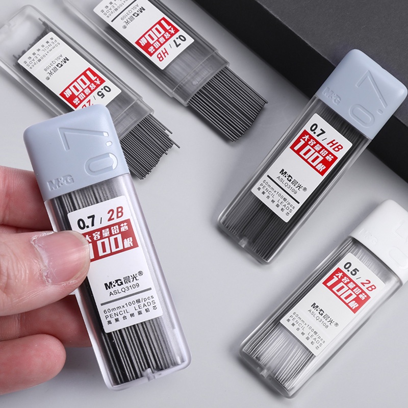 

Pensil refill mechanical pencil refill isi ulang pensil mekanik 0.5mm/0.7mm