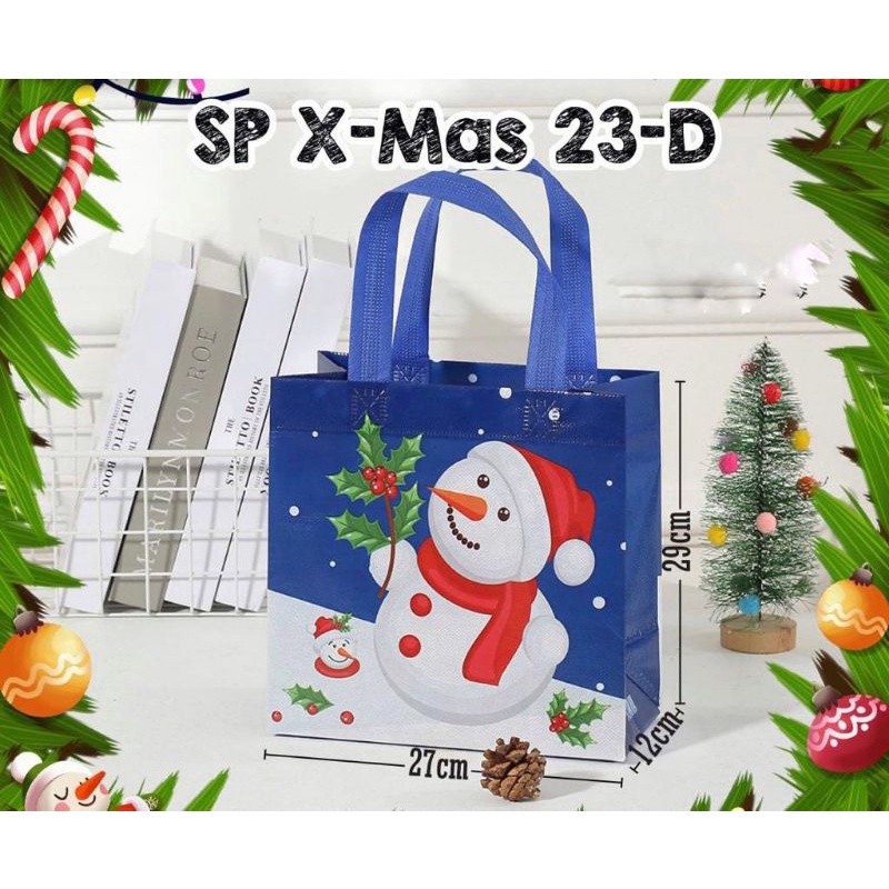 Goodie Bag Christmas / Tas Totebag Natal / Tas Hampers Natal