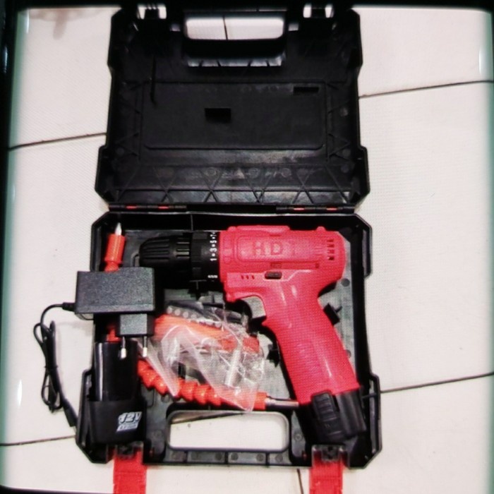 Tools Mesin Bor Cordless Hdt 12V/ Mesin Bor Cas Hdt/ Mesin Bor Baterai Hdt