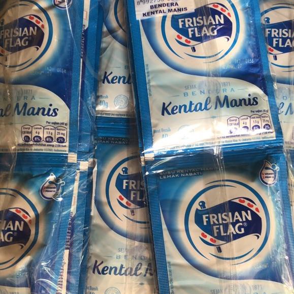 

Stock ready--Susu Kental Manis Frisian Flag Sachet isi 6pcs
