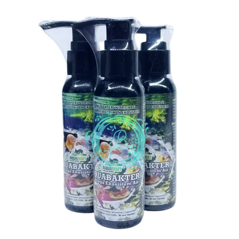 Aquabakter Aquariset 100ml Bakteri Starter Cair Aquascape Kolam 100 ml