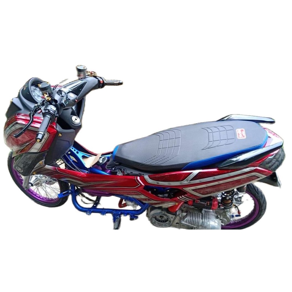 Jok slim Nmax lama old anti jinjit - Jok slim Nmax Old custom - Jok slim Nmax old tinggal pasang - J