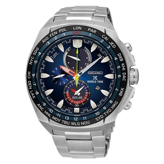 Seiko Prospex world time SSC549P1 Solar Chronograph Special edition