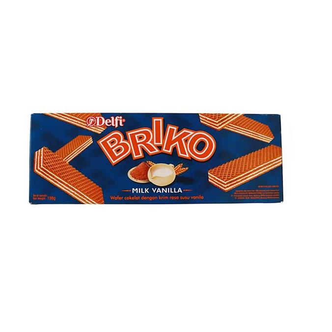 

Harga Spesial--Delfi Briko Wafer Milk Vanilla 198 gr