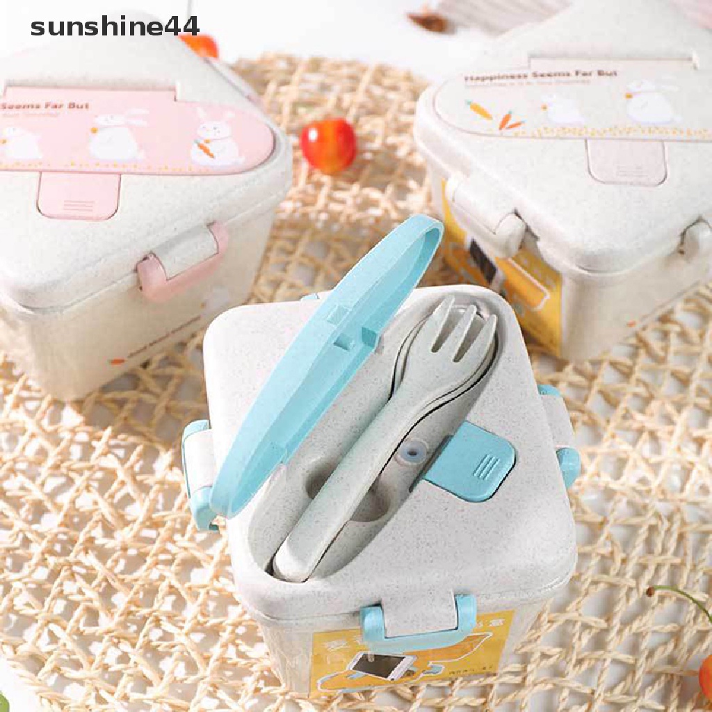 Sunshine Kotak Makan Bento Portable Kreatif Untuk Anak