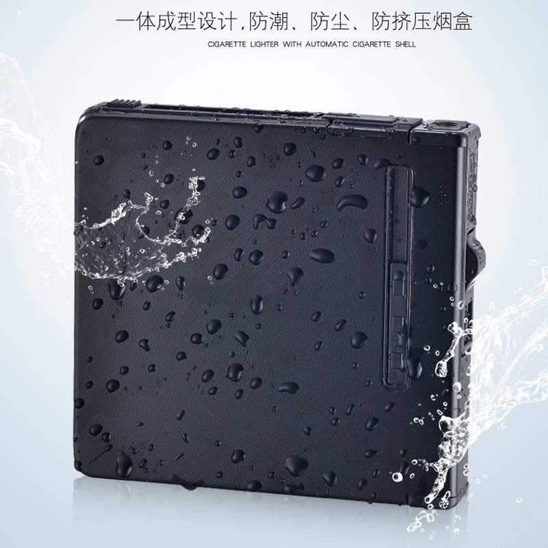 Kotak Rokok Case 20 Batang dengan Korek Gas LAFAGIET - 7CHXAAME