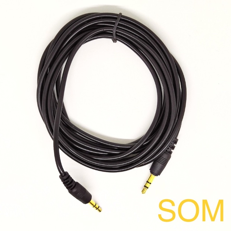 CABLE AUX Kabel Aux 35cm auxiliary audio jack male to male 3.5mm murah Design