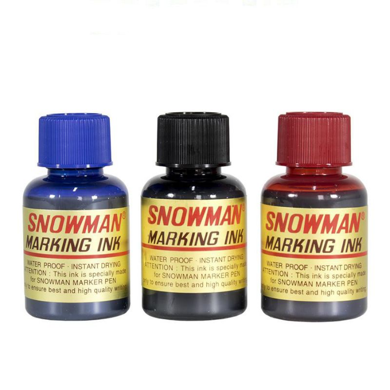

Refill Tinta Spidol Snowman Permanen || Permanent Marking (MIG-20)