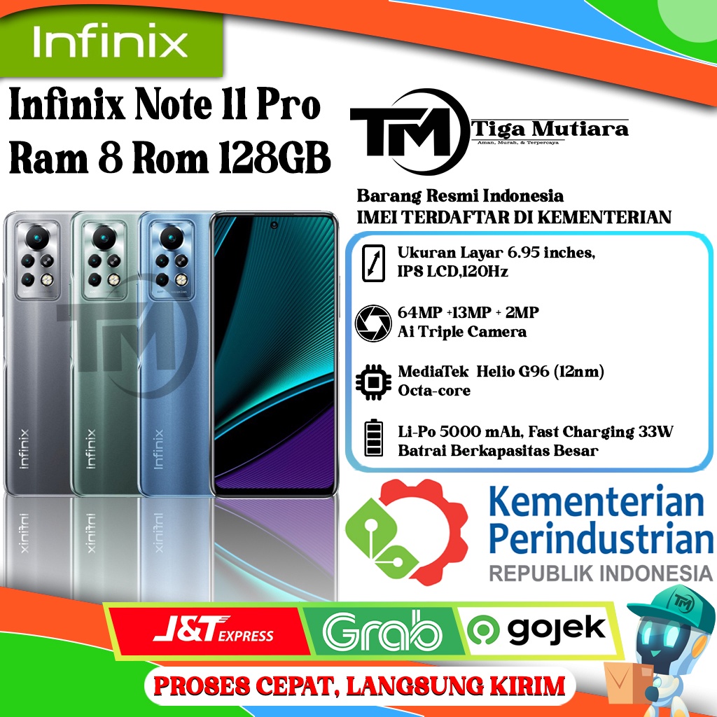 Infinix Note 11 Pro Ram 8 Rom 128GB