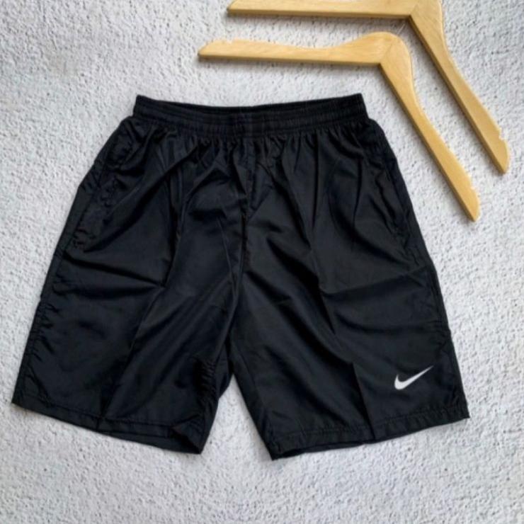 Big Deal--Celana pendek kolor santai pria cowok big size jumbo Hitam ukuran besar bawahan pria celan