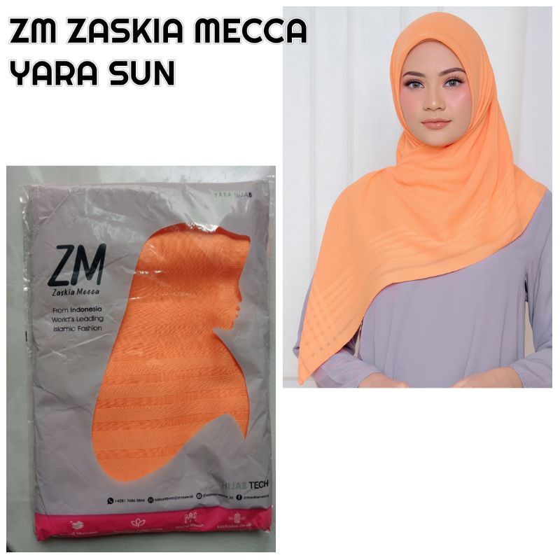 ZM Zaskia Mecca - Yara Sun Hijab Kerudung Segi Empat