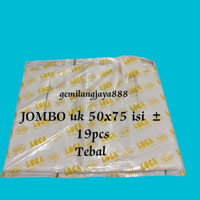 

kantong plastik hitam uk 50x75, kantong kresek Hitam Tebal - Hitam