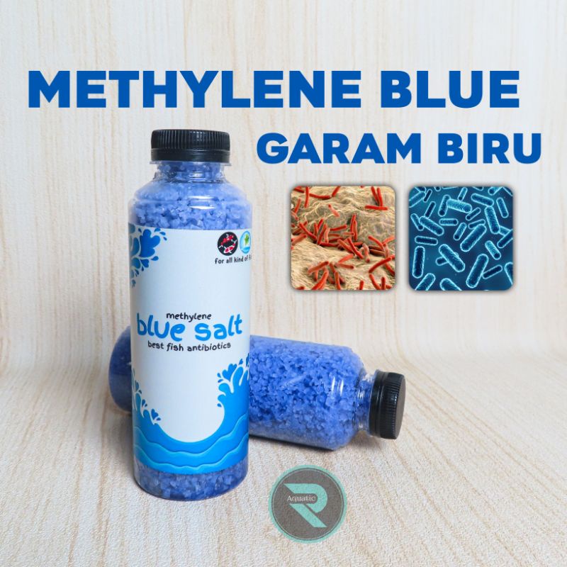 garam ikan biru methyline blue vitamin ikan hias