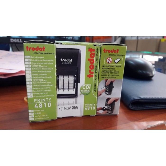 

Promo Bulan Ini Stamp Trodat Printy 4810 Mini Dater / Stempel Otomatis Tanggal Bagus
