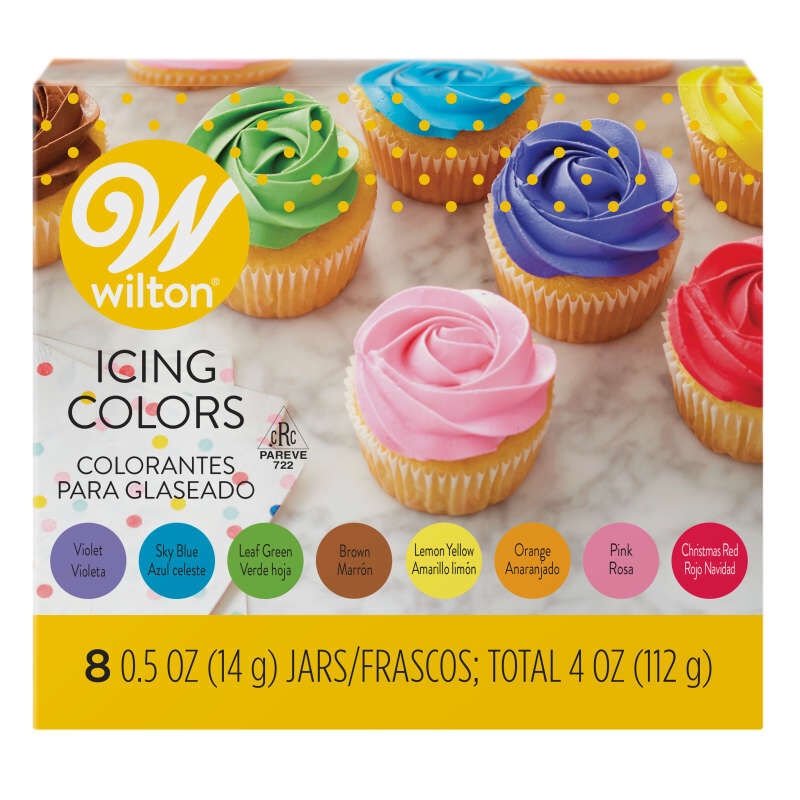 

Wilton Icing Colors, 8-count Icing Colors