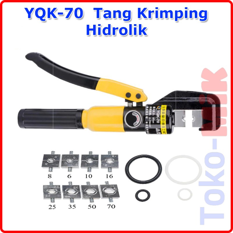 YQK-70 Hydraulic Tang Crimping Tool Press Hidrolik YQK70 70mm
