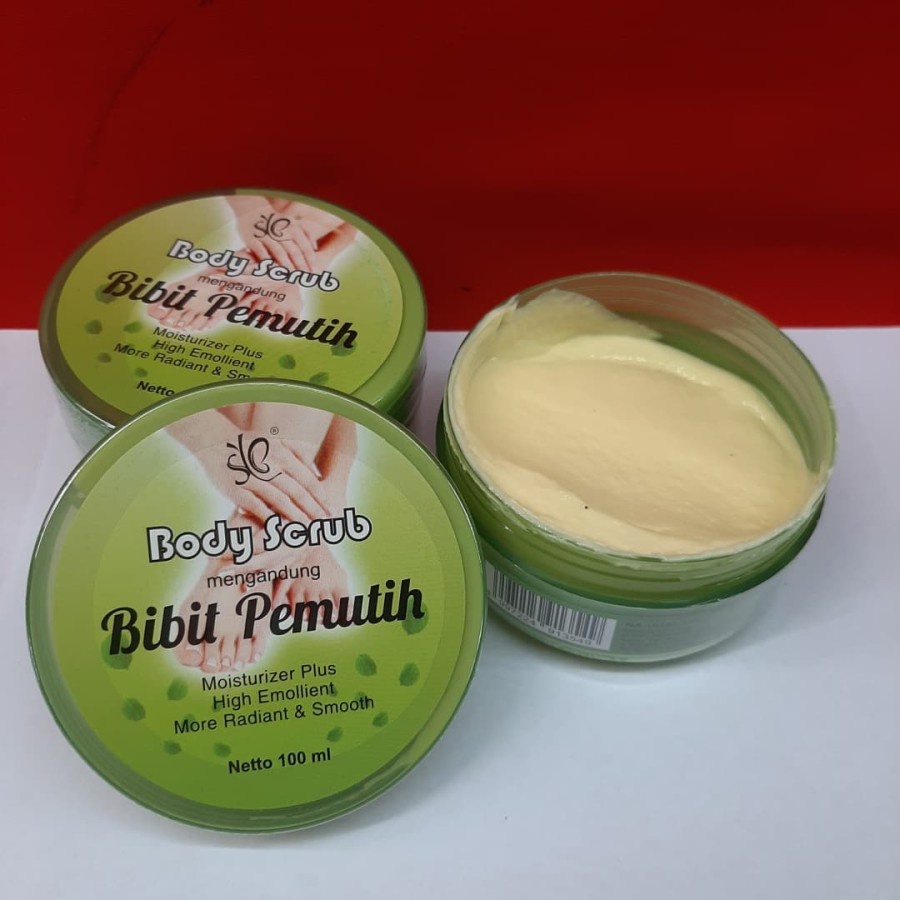 BIBIT PEMUTIH BODY SCRUB BPOM / LULUR GIRLSNEED77