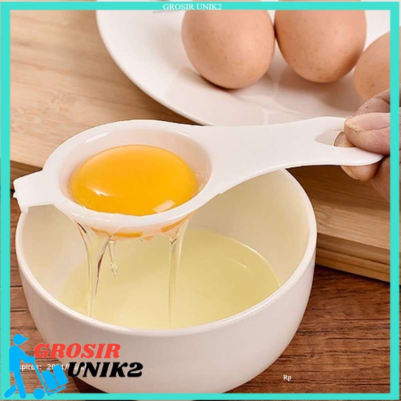 Serbagrosirmurah alat sederhana pemisah kuning telur egg separator pemisah telur cangkang Alat Pemisah Kuning Telur Egg Separator Penyaring Telur Pemisah Putih Kuning Telur / GROSIR UNIK