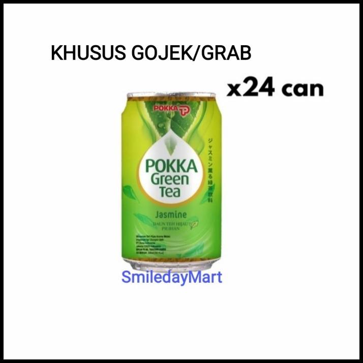 

Pokka Green Tea Kaleng 300Ml | Pokka Jasmine Green Tea Can 300Ml