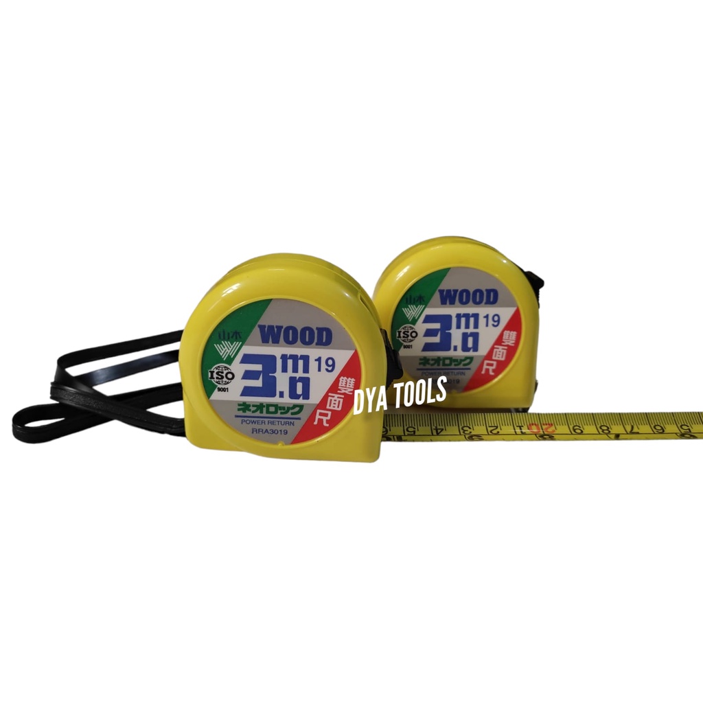 Meteran Wood 3 Meter Taiwan / Measuring Tape 3M