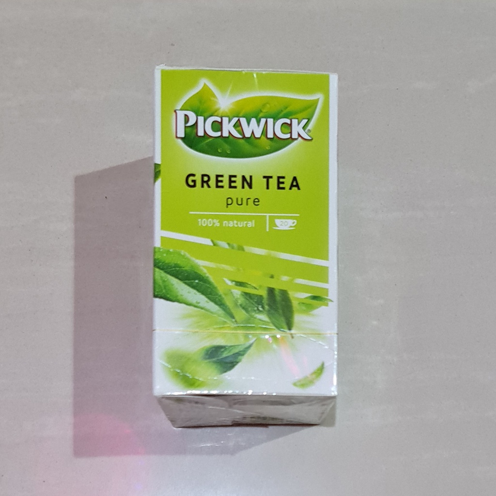 Pickwick Pure Green Tea 100% Natural 20 x 1.5 Gram