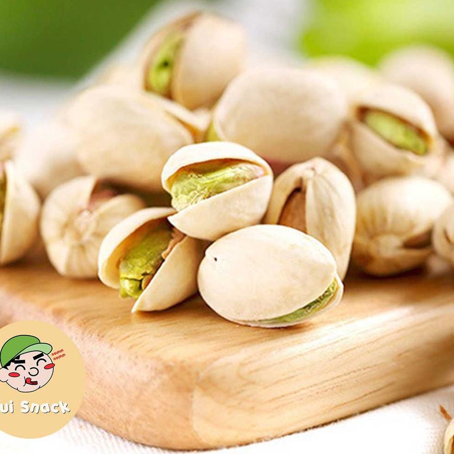 

10.10 FLASH SALE 500Gr Kacang Pistachio Roasted - Kacang Fustuk Grosir | Oui Snack !