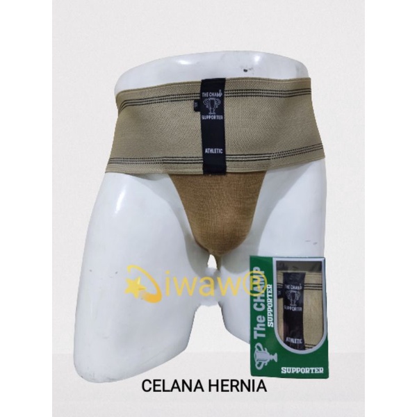 CELANA HERNIA SUPER pencegah turun bero / cd untuk pekerja berat / olahraga / CELANA HERNIA