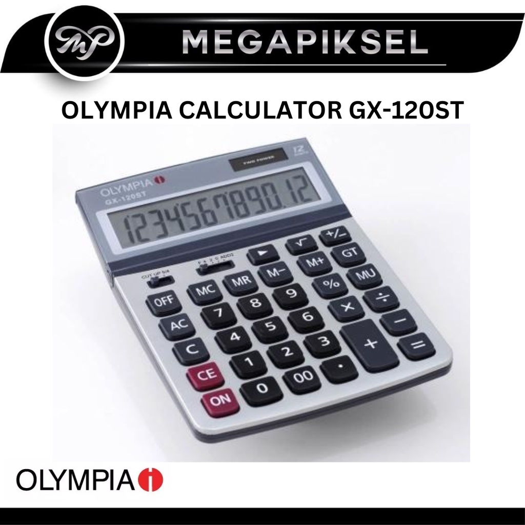 

OLYMPIA CALCULATOR GX-120ST - Kalkulator