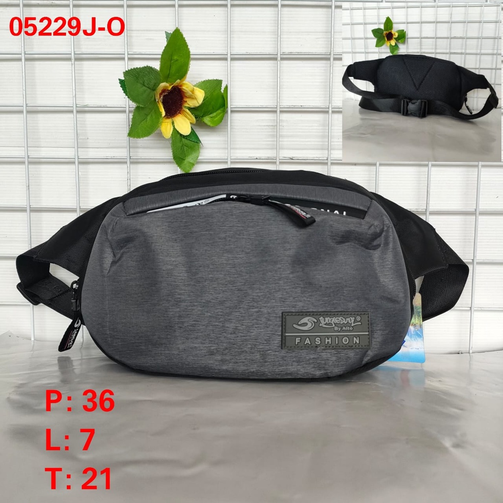 gof AA PALO ALTO TAS PINGGANG Tas Pinggang/ Sling Bag/ Waisbag/ Outdor Bag Tas Laki-Laki Tas Gaul Keren Kekinian