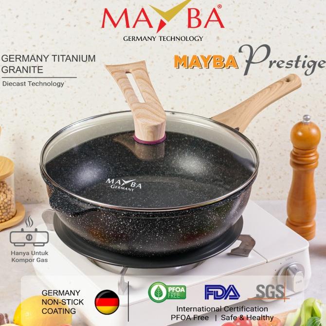 Grosirtv Moegen Deep Fryer 30 cm | Panci Granit German
