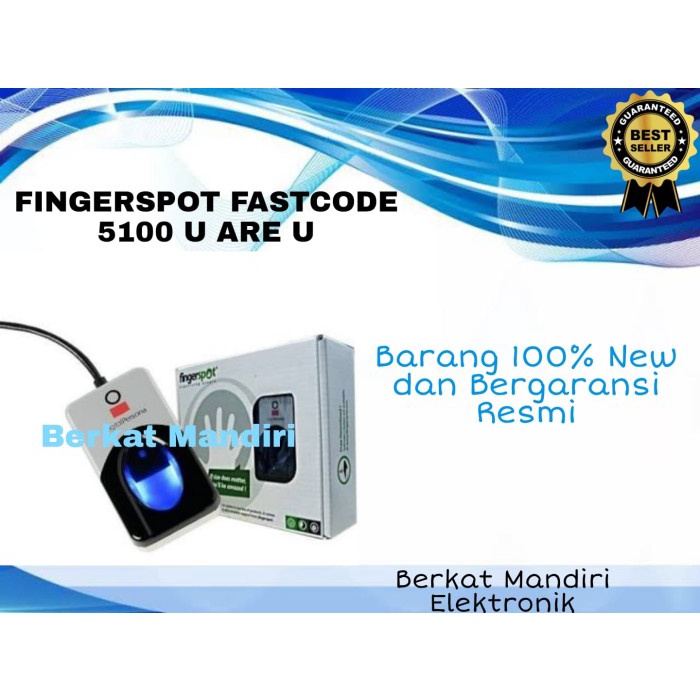 Fingerspot Fastcode 5100 (Fastcode Sdk + U.Are.U 5100 Sensor) #Original