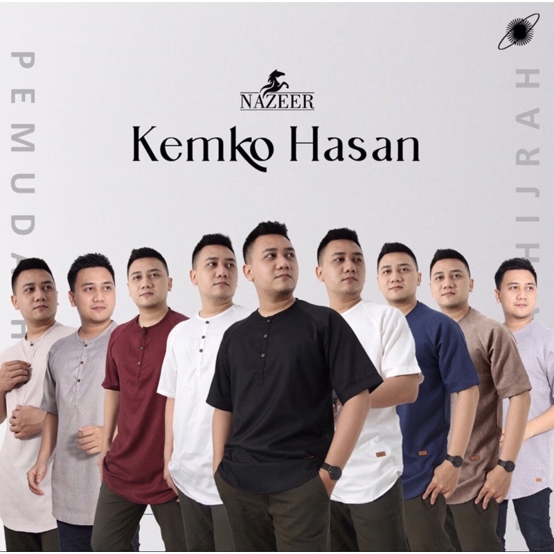 Kemeja Koko Pria Hasan Nazeer Lengan Pendek