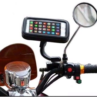 Phone Holder Motor Waterproof Tempat dudukan Hp di stang SPION Sepeda Anti Air Stand Handphone Kereta NB18/Jual Bike Cycle Sepeda Bracket HP GPS Sepion Anti Tahan air bisa setting jarak jauh nya Oppo Vivo Samsung Realme iPhone Xiaomi Redmi Mi Infinix