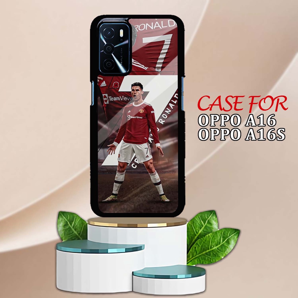 CASE GLOSSY OPPO A16 | CASING HP KILAU Motif Bola