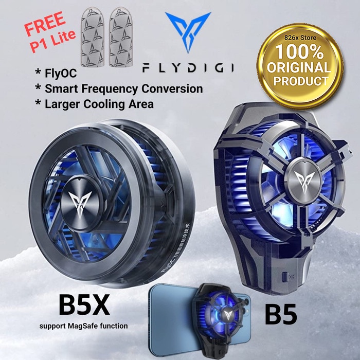 [Aksesoris / Acc] Phone Cooler Flydigi Wasp Wing 2 Pro Fast Cooling Fan Pendingin Hp Console / Pc /