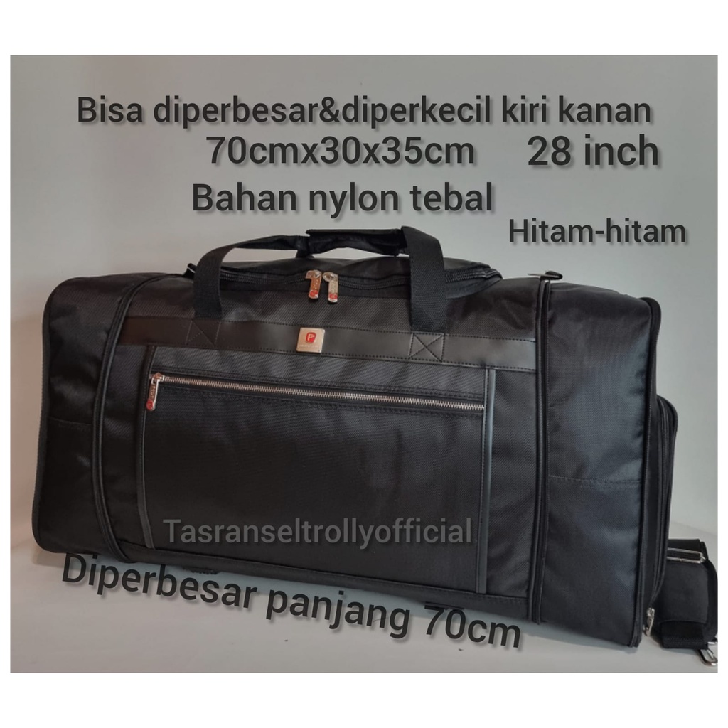 Tas Pakaian Travel Bag Polo Interclub 70x30x35 size Jumbo 100%original