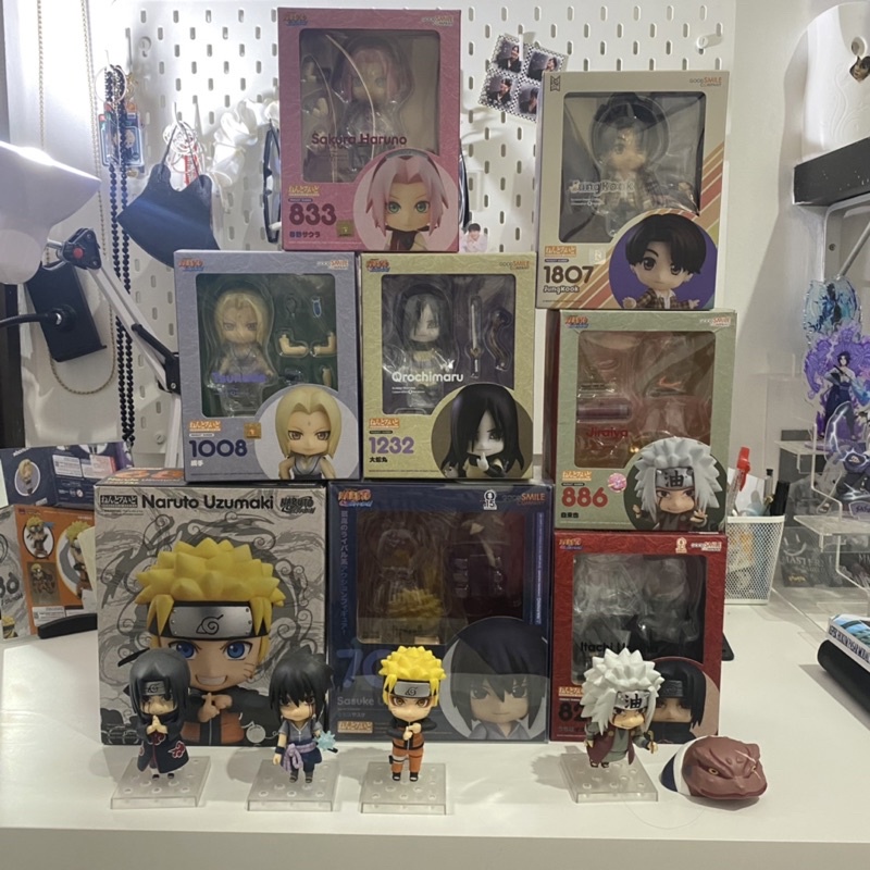 NENDOROID NARUTO SASUKE JIRAIYA SAKURA OROCHIMARU ITACHI TSUNADE