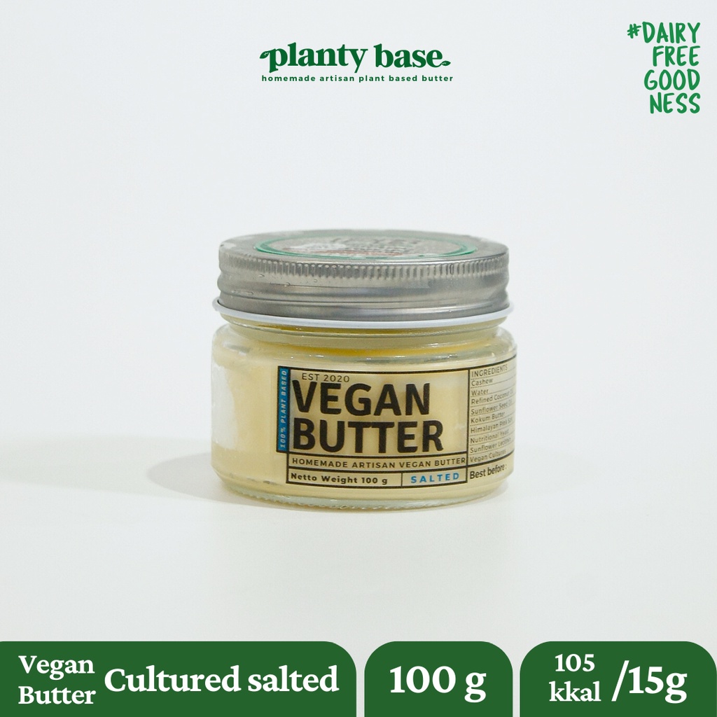 

Planty Base Vegan Cultured Salted Butter 100 g