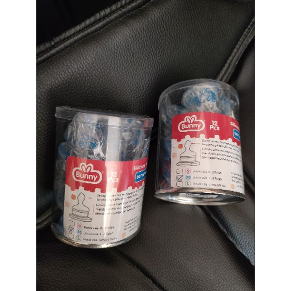 3 Dot Karet/ HUKI Nipple DOT Silicone Bulat dan Gepeng