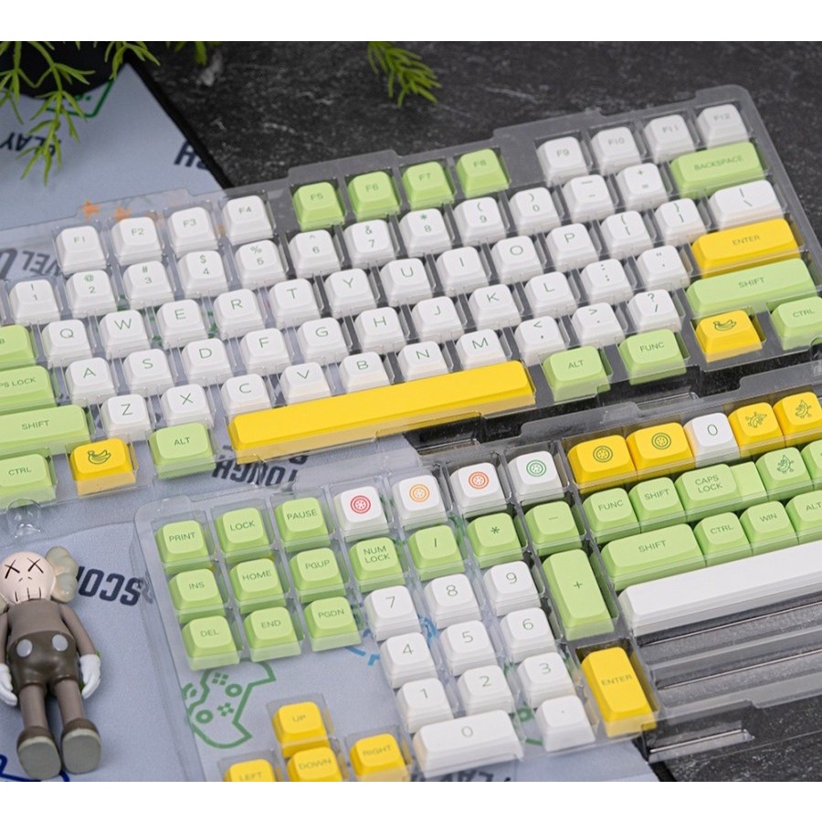 Yiqi Fruit Design PBT Dye-sub Keycaps 123 set XDA Profile