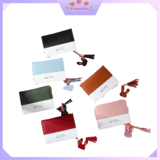 FASHION FAIR - D1146 Dompet Chika / Dompet Lipat Mini Wanita / Dompet Wanita Cute