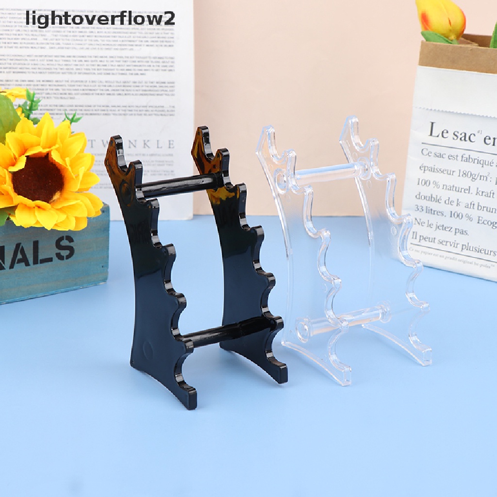 (lightoverflow2) 1 Set Stand Display Holder Brush Makeup / Kosmetik / Manicure / Nail Art